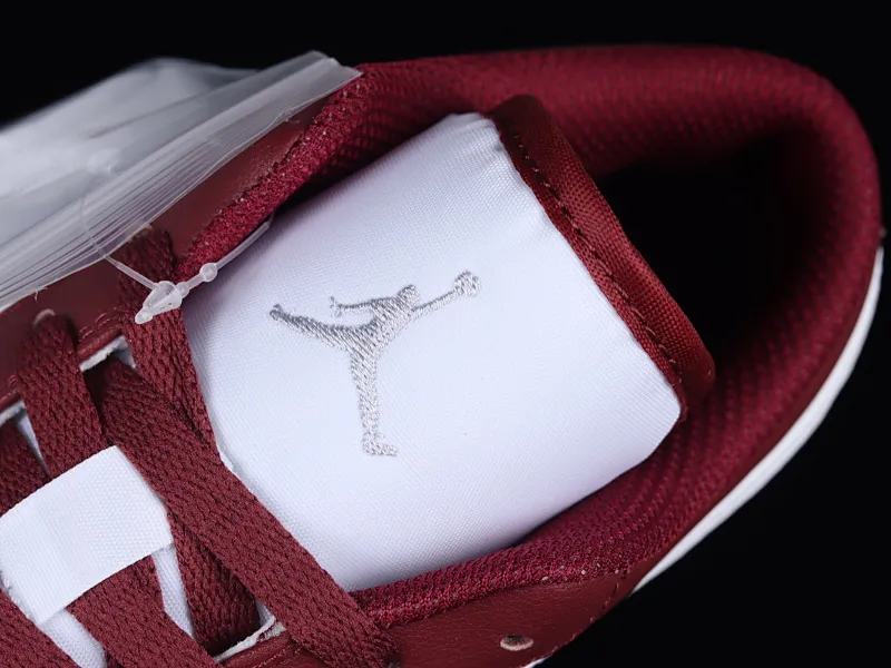 All categories Air Jordan Jordan series basketball shoes Air Jordan 1 Low Air Jordan 1 Low "Bordeaux" AJ1 Joe 1 Bordeaux Red low-top basketball shoes 553558-615